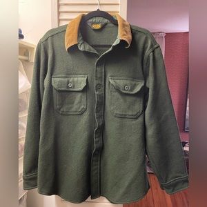Woolrich button down shirt jacket